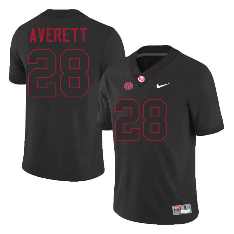 Anthony Averett Alabama Jersey,University Of Alabama Crimson Tide Football Jersey,Uniforms-Black